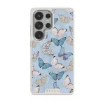 Give Me Butterflies - Samsung Galaxy S25 Ultra Case, Elite Light (Magnetic) / Silver