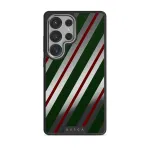 North Pole - Samsung Galaxy S25 Ultra Case, Elite Mirror Dark (Magnetic) / Silver