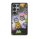 Good Vibes - Samsung Galaxy S25 Ultra Case, Elite Mirror Dark (Magnetic) / Silver