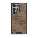 Capricorn - Samsung Galaxy S25 Ultra Case, Elite Dark (Magnetic) / Silver / Beige