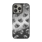 Frozen - iPhone 16 Pro Case, Elite Mirror Dark (MagSafe) / Silver
