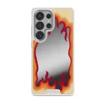 Too Hot - Samsung Galaxy S25 Ultra Case, Elite Mirror Light (Magnetic) / Silver