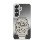 Moonlit Lovers - Samsung Galaxy S25 Plus Case, Elite Mirror Light (Magnetic) / Silver