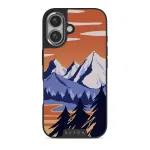 Summit - iPhone 16 Plus Case, Elite Dark (MagSafe) / Silver