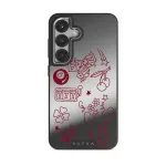 Manifesting - Samsung Galaxy S25 Case, Elite Mirror Dark (Magnetic) / Silver