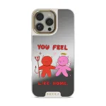 Like Home - iPhone 16 Pro Max Case, Elite Mirror Light (MagSafe) / Gold
