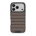Tailor Made - iPhone 17 Pro Case, Elite Dark (MagSafe) / Silver
