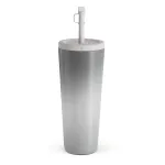 Silver Lining - Travel Mug, 700 ml / Straw