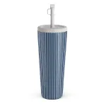 Fine Line - Travel Mug, 700 ml / Straw