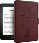 Smart Motto Kindle Paperwhite 1/2/3 Red