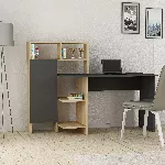 &Otilde;ppelaud, Hanah Home, antratsiit Tamm, 135,9 x 111,8 x 60, cm