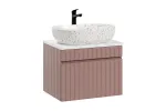 60 cm m&ouml;&ouml;blikomplekt lauale paigaldatava valamuga SET -ICR B 60 CM LILI-MW21