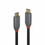 "LINDY USB 3.2 kaabel, t&uuml;&uuml;p C/C, 5 A, PD, Anthra Line, M/M, 2 m"