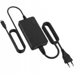 S&uuml;learvuti toiteallikas &bdquo;Fixed&ldquo; &ndash; GaN-laadija, mis on m&otilde;eldud USB-C-liidesega s&uuml;learvutitele ja toetab PD 3.0, 100 W, must (FIXCG100-PAD-BK)