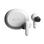 Sudio Earbuds | A3 Pro | Bluetooth | In-ear | Microphone | Fog White | Noise canceling | Wireless