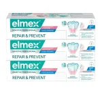 Elmex - Toothpaste Repair & Prevent Gentle White 3 x 75 ml