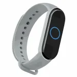 Wave band for Xiaomi Mi Band 3 / Mi Band 4 gray
