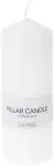 Pillar candle white 20x7x7cm