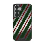 North Pole - Samsung Galaxy S25 Plus Case, Elite Mirror Dark (Magnetic) / Silver