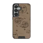 Capricorn - Samsung Galaxy S25 Plus Case, Elite Dark (Magnetic) / Silver / Beige