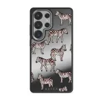 Wild Spirit - Samsung Galaxy S25 Ultra Case, Elite Mirror Dark (Magnetic) / Silver