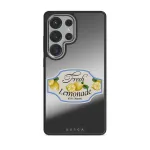 Frizzante - Samsung Galaxy S25 Ultra Case, Elite Mirror Dark (Magnetic) / Silver