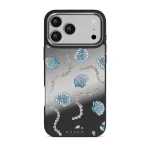 Nerida - iPhone 17 Pro Max Case, Elite Mirror Dark (MagSafe) / Silver