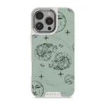 Capricorn - iPhone 16 Pro Case, Elite Light (MagSafe) / Silver / Turquoise