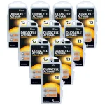 Patareid &ndash; Duracell Activair 13 kuuldeaparaadi patareid, 60 tk, 1,45 V