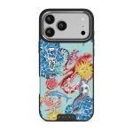 Aegean Affair - iPhone 17 Pro Max Case, Elite Dark (MagSafe) / Silver