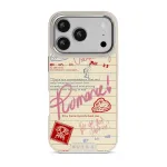 Library Card - iPhone 17 Pro Case, Elite Light (MagSafe) / Silver