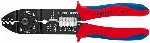 KNIPEX CRIMPING PLIERS 230mm FOR NON-INSULATED ENDS.