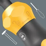 Impact screwdriver 921 Kraftform Plus, 900 series, 1/4' x 163.5 mm