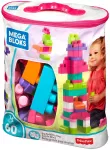 MEGA BLOKS Klocki 60-oseline roosa kott