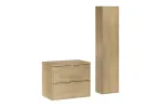60 cm m&ouml;&ouml;blikomplekt lauaplaadi ja k&otilde;rge kapiga SET-TEC B CREMONA 60CM HC