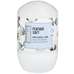 Biobaza, Feather Soft, Cotton, Anti-Perspirant, Deodorant Roll-On, For Women, 50 ml