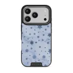 Ice Queen - Snowflakes iPhone 17 Pro Case, Elite Dark (MagSafe) / Gunmetal