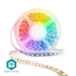 Nedis SmartLife WIFILS52CRGBW nutikas LED-ribalamp, 5 m, RGB+CCT, Wi-Fi