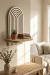 Seinariiul, Hanah Home, valge, 26 x 35 x 13
