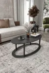 Kohvilaud, Hanah Home, must, 60 x 40 x 38