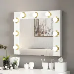 Meigilaud, Hanah Home, valge, 72 x 60 x 7