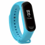 Wave band for Xiaomi Mi Band 3 / Mi Band 4 light blue