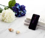 "SmartPhone case iPhone 11 Pro Max" Milky way black