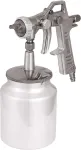 Einhell Paint spray gun with suction cup, spray gun (silver)
