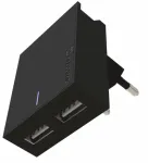 Premium Travel Charger 2 x USB 3А 15W Black