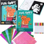Creative 2-in-1 holographic coloring book Animals ZA6334