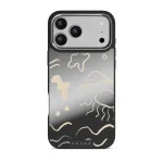 Eclipse - iPhone 17 Pro Max Case, Elite Mirror Dark (MagSafe) / Silver