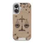 Libra - iPhone 16 Case, Elite Light (MagSafe) / Silver / Beige