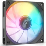 V12R ARGB 120 mm korpusventilaator VK-FANV12RB, must
