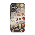 Sunny Side Up - iPhone 16 Case, Elite Mirror Dark (MagSafe) / Silver